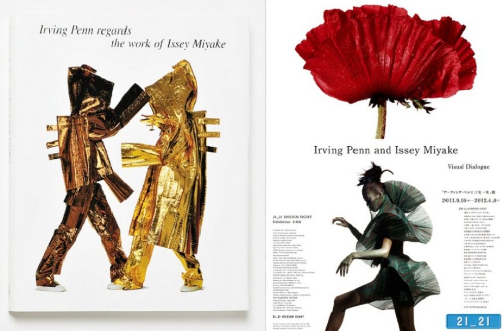 Irving Penn and Issey Miyake exhibition at the 21_21 Design Sight 