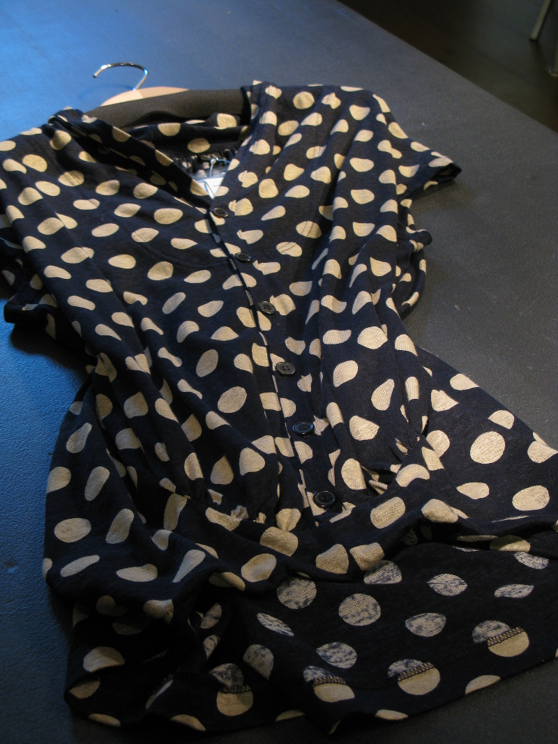 Y's Yohji Yamamoto Spring/Summer 2016 shirt pois